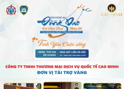 Rượu vang Cao Minh - Đơn vị tài trợ Vàng chương trình Đồng dao với nghệ thuật