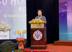 Phát biểu khai mạc lễ tôn vinh sự học của chuyên gia Nguyễn Hoàng Phương tại PTI HCM