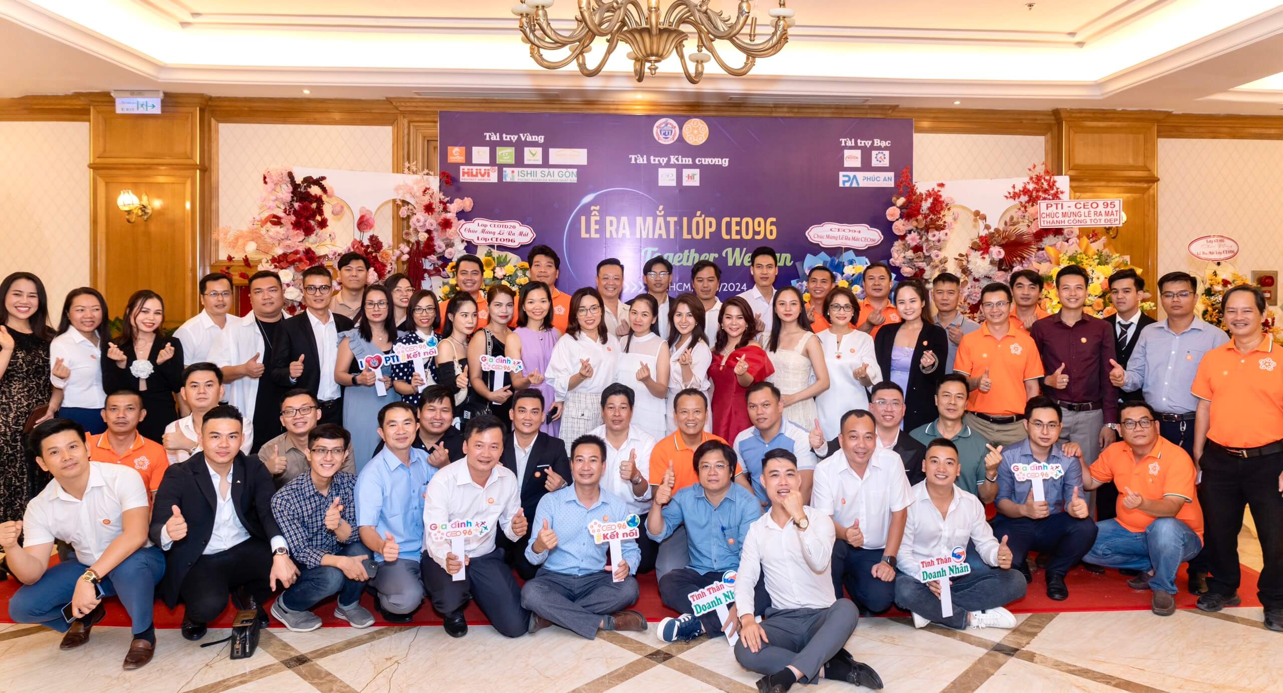 PTI HCM: LỄ RA MẮT LỚP CEO 96 – “TOGETHER WE CAN” 7 CEO96.11
