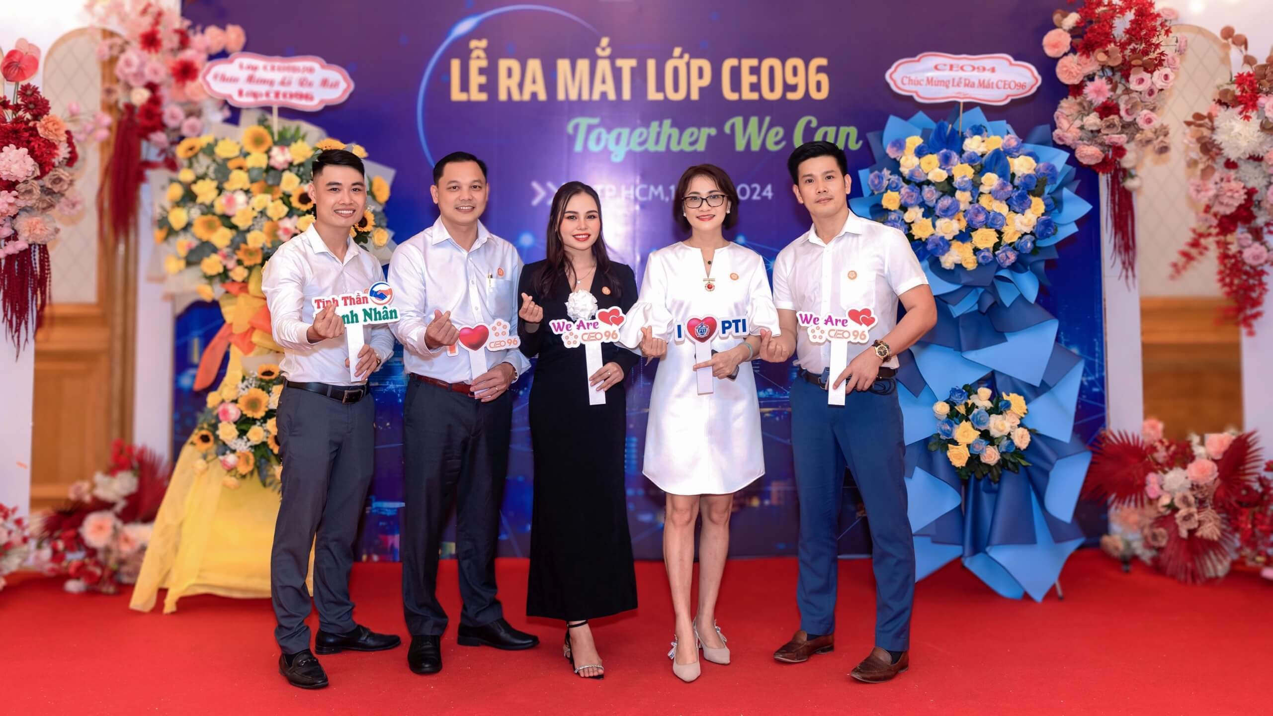 PTI HCM: LỄ RA MẮT LỚP CEO 96 – “TOGETHER WE CAN” 9 CEO96.13