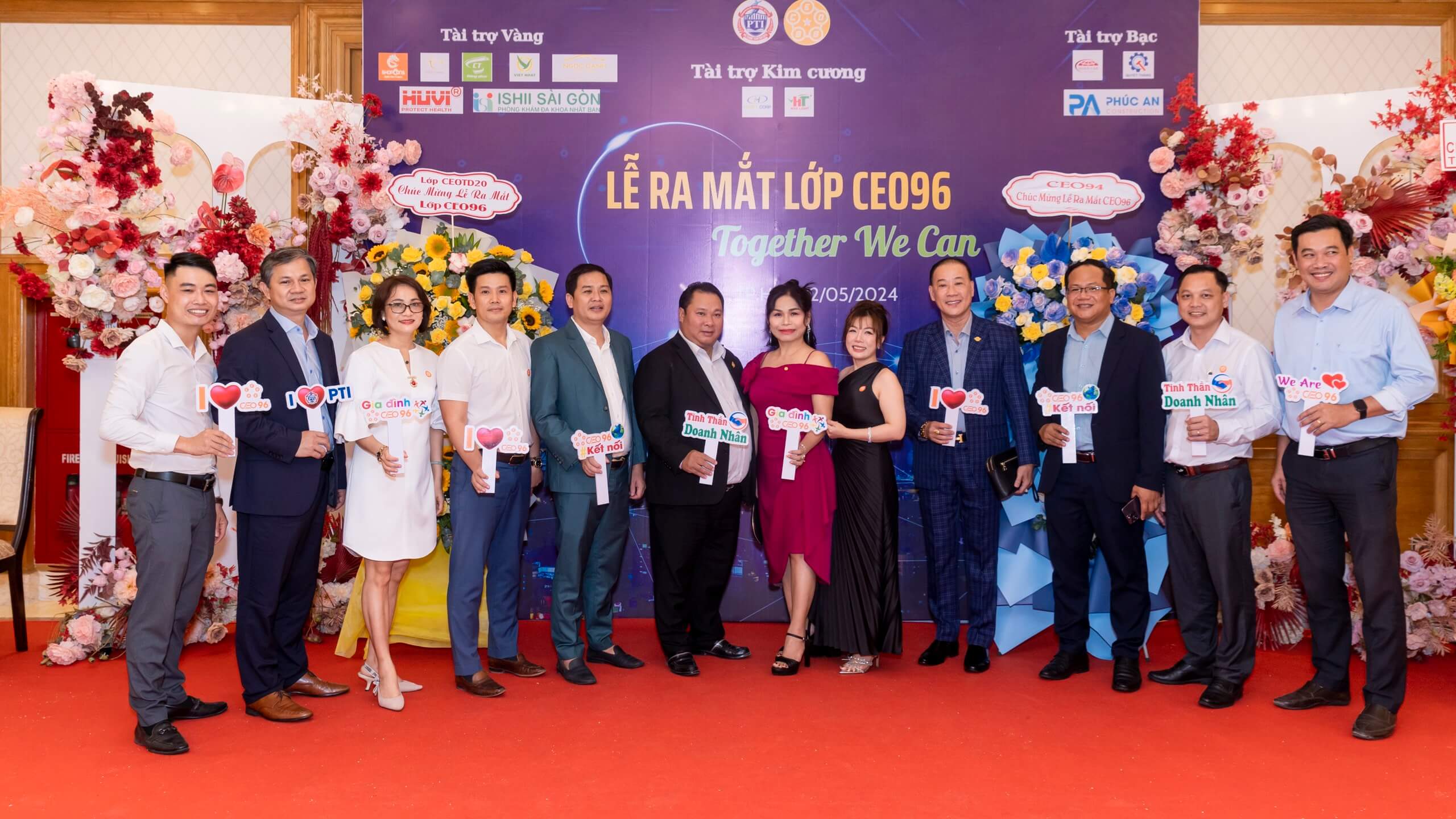 PTI HCM: LỄ RA MẮT LỚP CEO 96 – “TOGETHER WE CAN” 4 CEO96.7