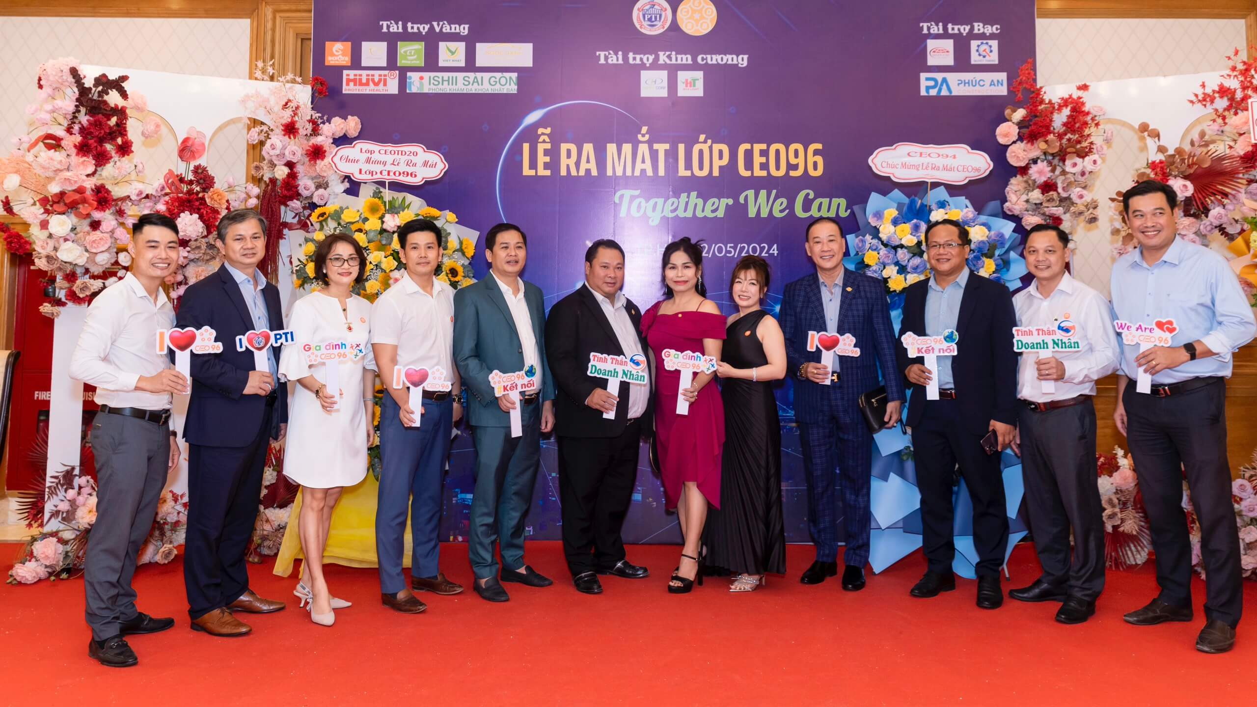 PTI HCM: LỄ RA MẮT LỚP CEO 96 – “TOGETHER WE CAN” 6 CEO96.9