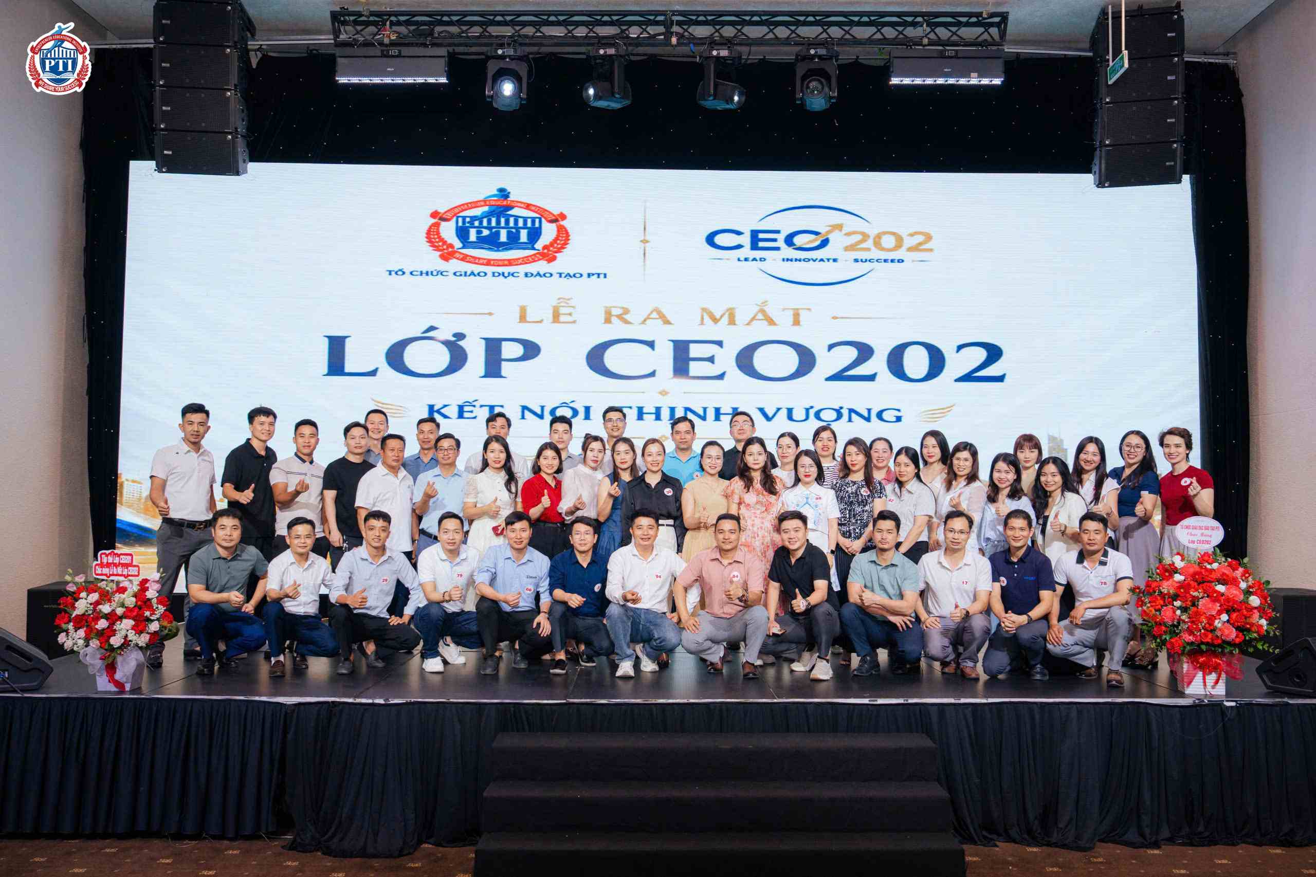 PTI Hà Nội: lễ ra mắt lớp “CEO – Giám đốc điều hành chuyên nghiệp” khóa 202 - “Kết nối thịnh vượng” 1 1